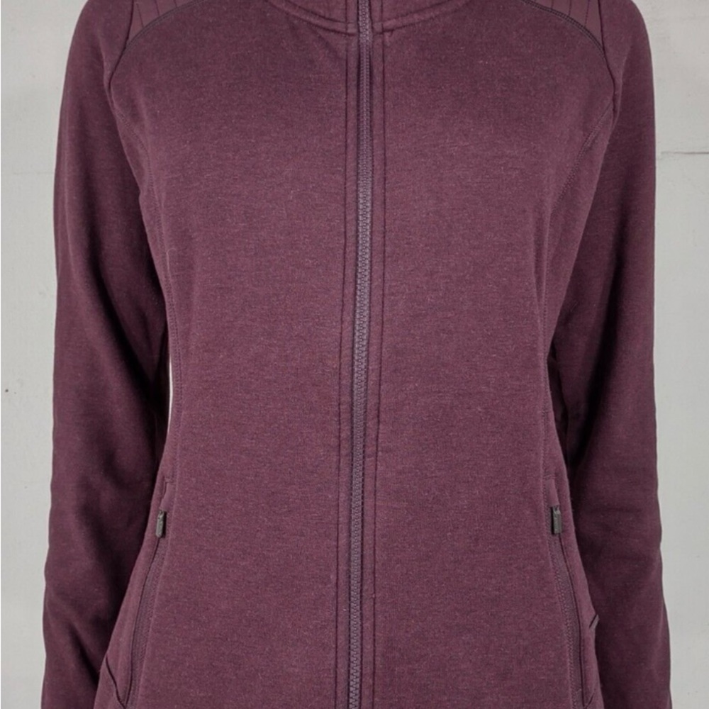 Athleta Purple Zip-Up Hoodie